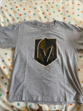 NHL Vegas Golden Knights Kids Gray T-Shirt